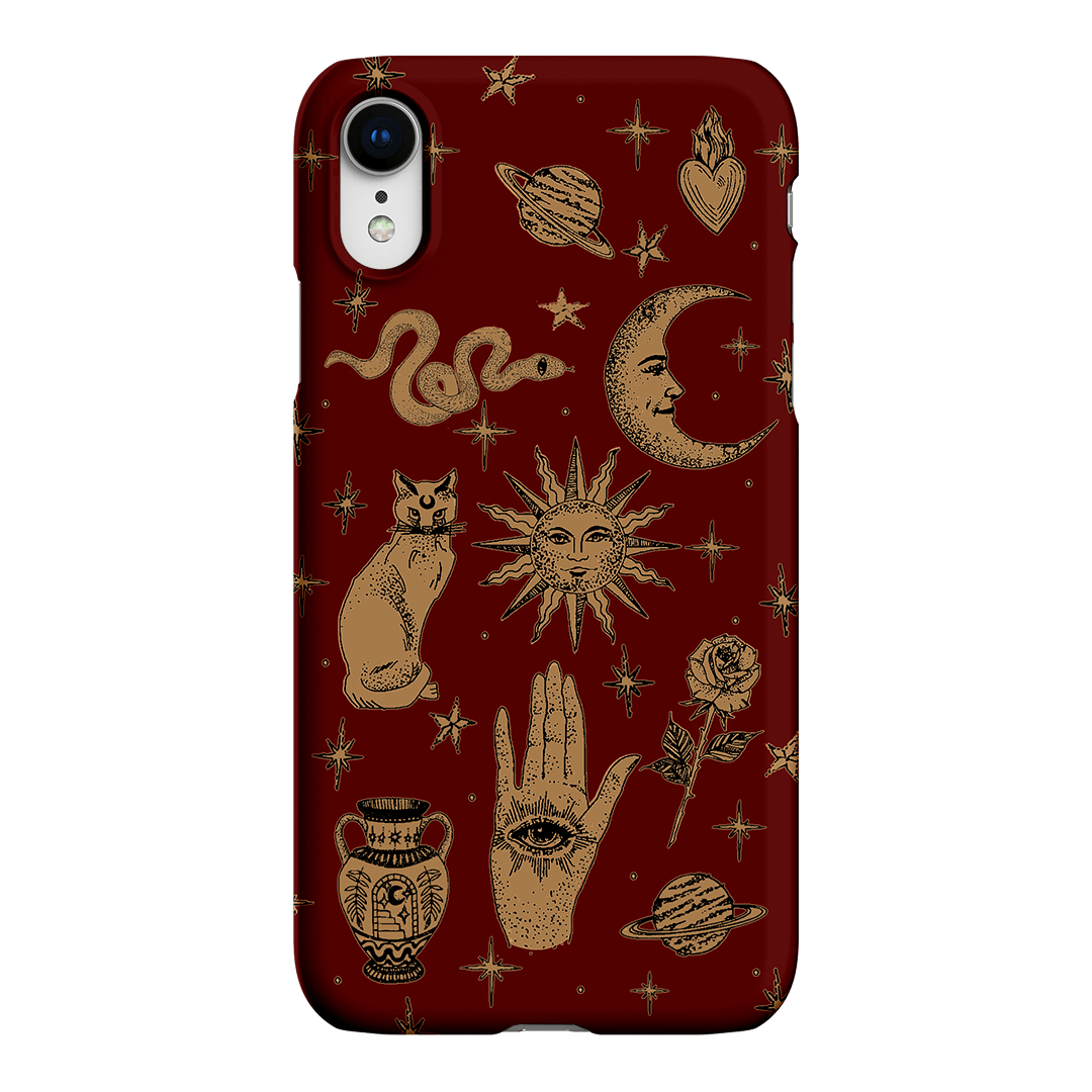 Astro Flash Red Printed Phone Cases iPhone XR / Snap by Veronica Tucker - The Dairy