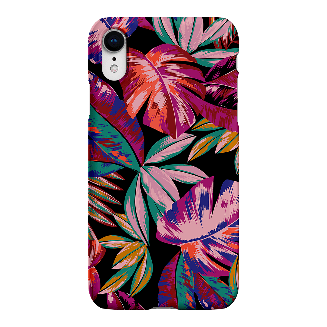 Midnight Palm Printed Phone Cases iPhone XR / Snap by Charlie Taylor - The Dairy