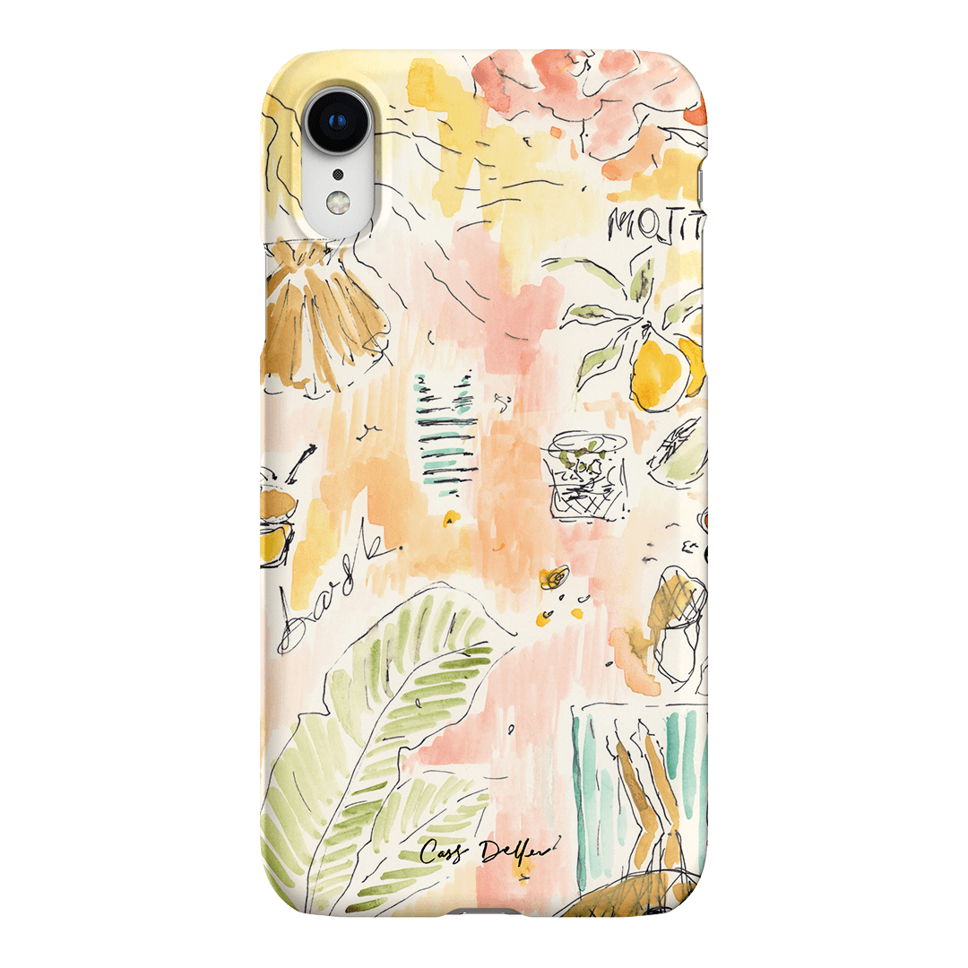 Mojito Printed Phone Cases iPhone XR / Snap by Cass Deller - The Dairy