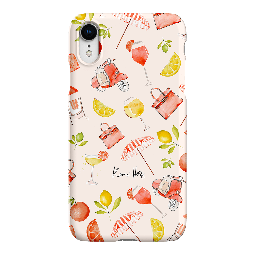 Positano Printed Phone Cases iPhone XR / Snap by Kerrie Hess - The Dairy
