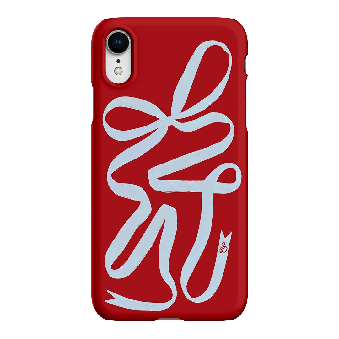 Cottage Ribbon Printed Phone Cases iPhone XR / Snap by Jasmine Dowling - The Dairy