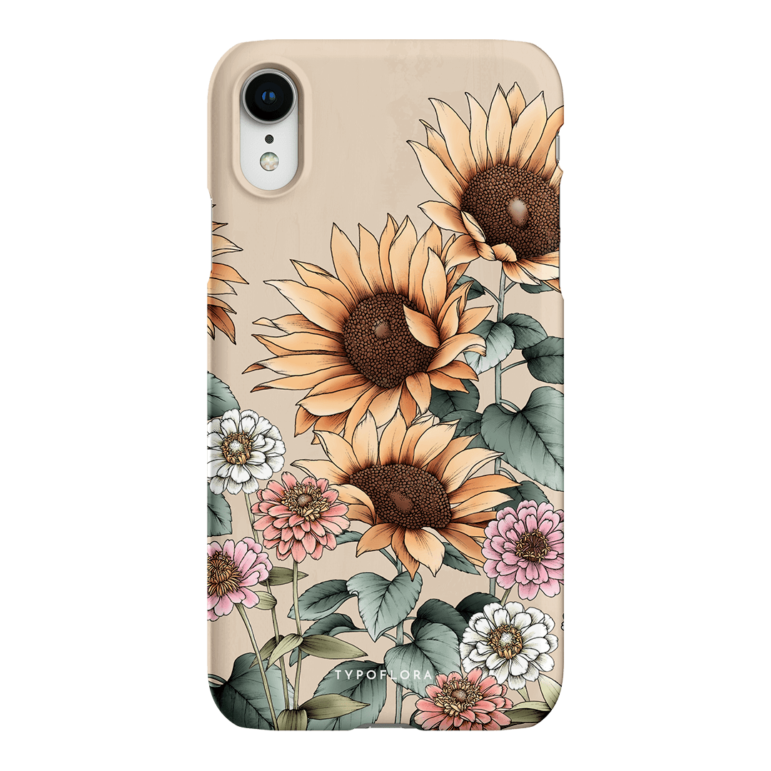 Summer Blooms Printed Phone Cases iPhone XR / Snap by Typoflora - The Dairy