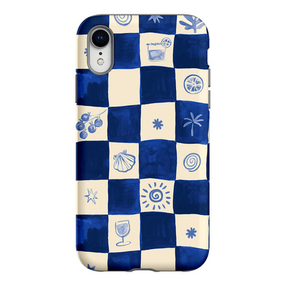 Afternoon Mezze Azure Printed Phone Cases iPhone XR / Armoured by Charlie Taylor - The Dairy