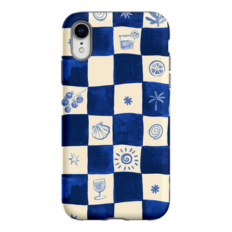Afternoon Mezze Azure Printed Phone Cases iPhone XR / Armoured by Charlie Taylor - The Dairy
