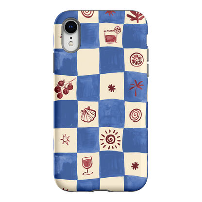 Afternoon Mezze Cornflower Printed Phone Cases iPhone XR / Armoured by Charlie Taylor - The Dairy