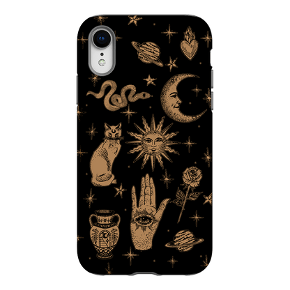 Astro Flash Noir Printed Phone Cases by Veronica Tucker - The Dairy