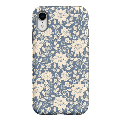 Blue Garden Printed Phone Cases iPhone XR / Armoured by Kasiags Art - The Dairy