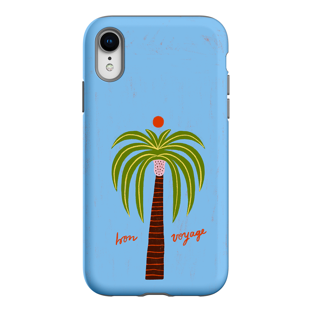 Bon Voyage Blue Printed Phone Cases iPhone XR / Armoured by Marie Faurrite - The Dairy