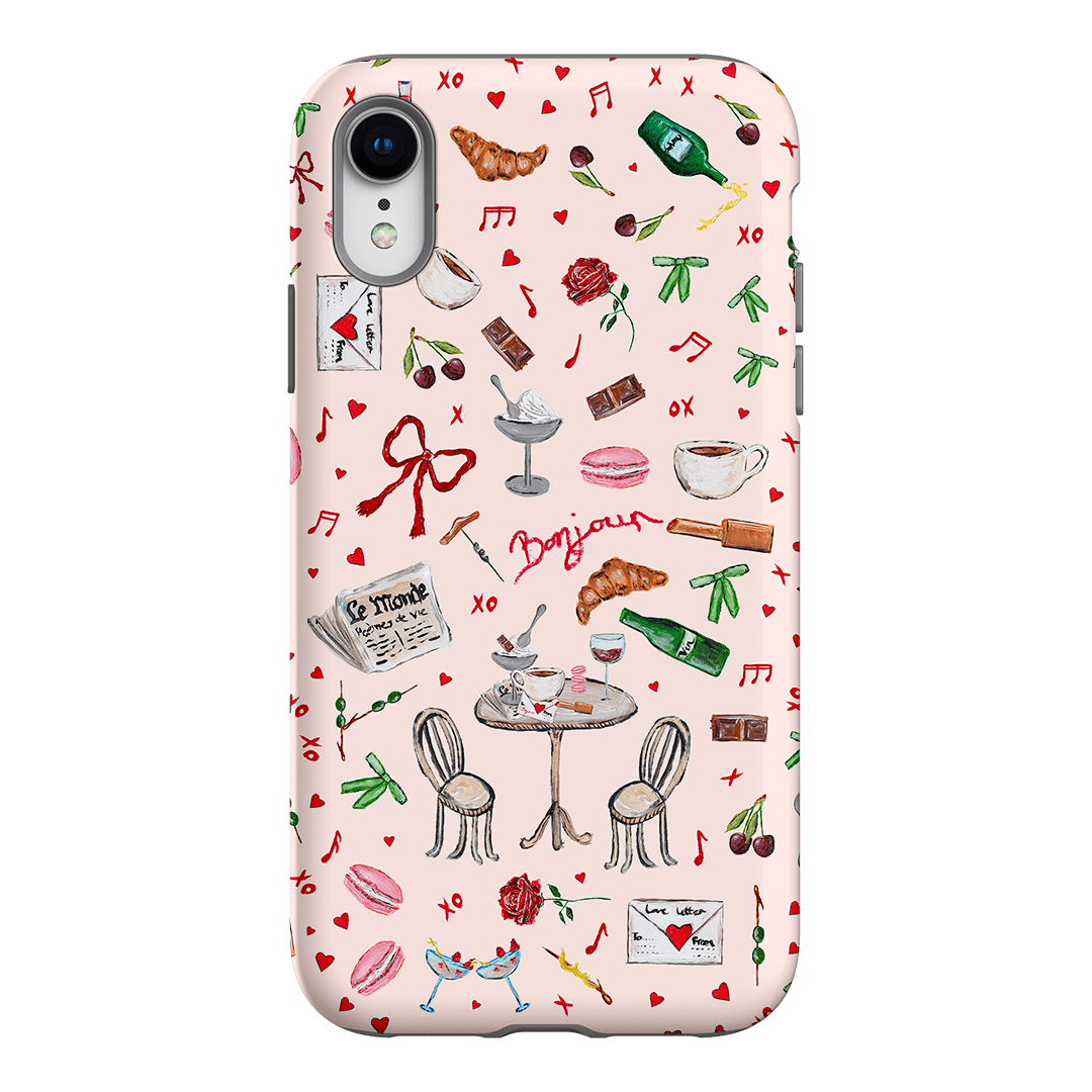 Bonjour Printed Phone Cases iPhone XR / Armoured by BG. Studio - The Dairy