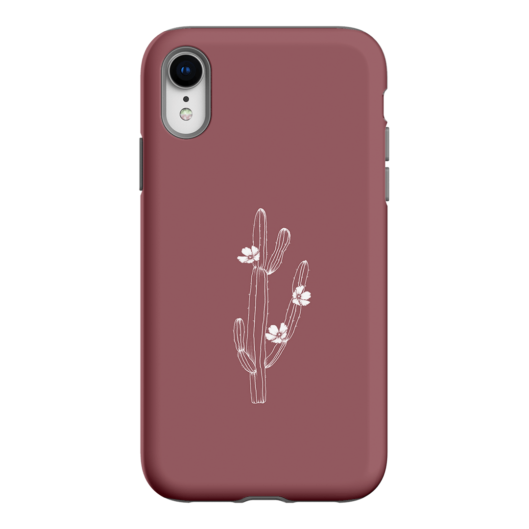 Cactus Flower Printed Phone Cases iPhone XR / Armoured by Typoflora - The Dairy