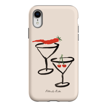 Chilli Cherry Printed Phone Cases by Phthalo Ruth - The Dairy