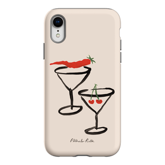 Chilli Cherry Printed Phone Cases by Phthalo Ruth - The Dairy