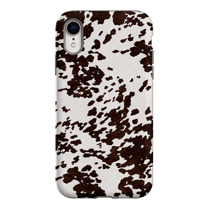 Cowhide Charm Printed Phone Cases iPhone XR / Armoured by The Dairy - The Dairy