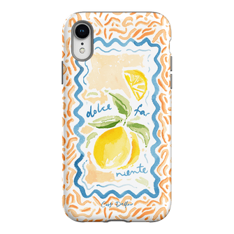Dolce Far Niente Printed Phone Cases iPhone XR / Armoured by Cass Deller - The Dairy
