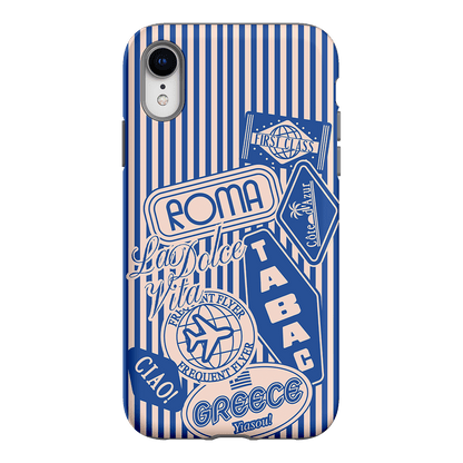 Frequent Flyer Printed Phone Cases iPhone XR / Armoured by The Dairy - The Dairy