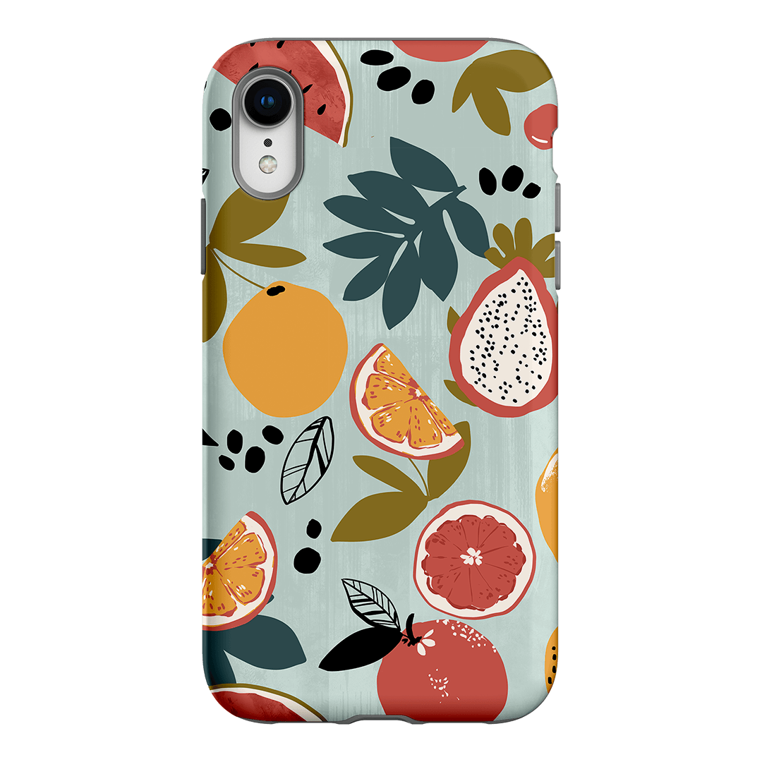 Fruit Market Printed Phone Cases iPhone XR / Armoured by Charlie Taylor - The Dairy