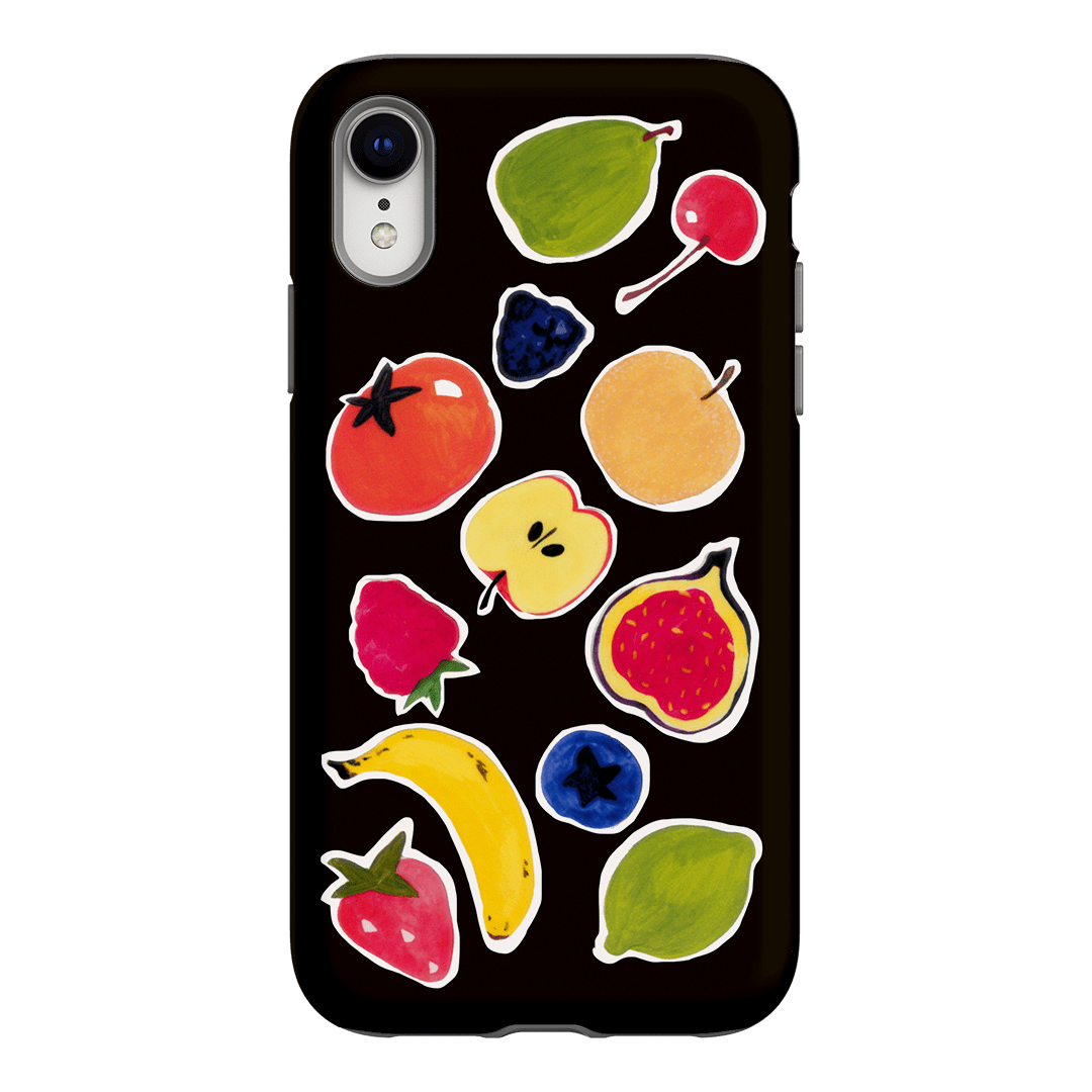 Fruit Stickers Printed Phone Cases iPhone XR / Armoured by Studio Bon - The Dairy