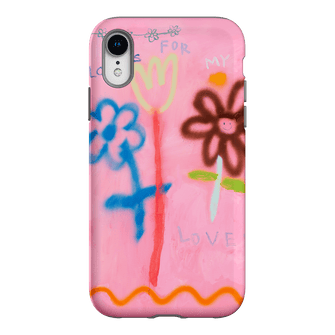 Flowers Printed Phone Cases iPhone XR / Armoured by Kate Eliza - The Dairy