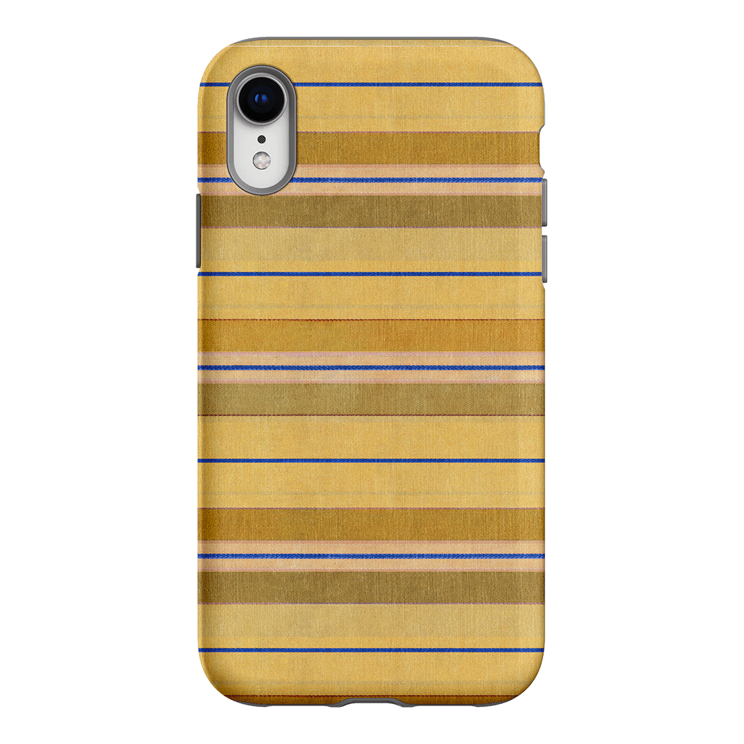 Golden Stripe Printed Phone Cases iPhone XR / Armoured by Fenton & Fenton - The Dairy