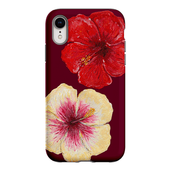 Hibiscus Flower Printed Phone Cases iPhone XR / Armoured by BG. Studio - The Dairy