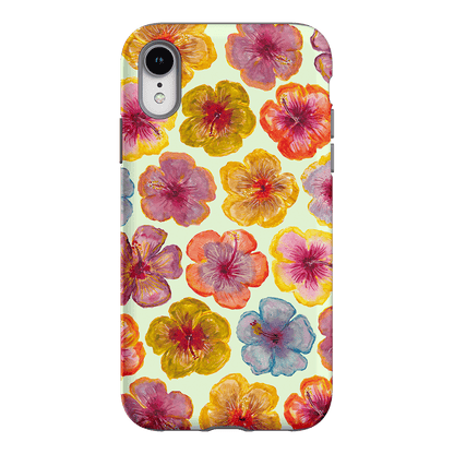 Hibiscus Holiday Sorbet Printed Phone Cases iPhone XR / Armoured by BG. Studio - The Dairy