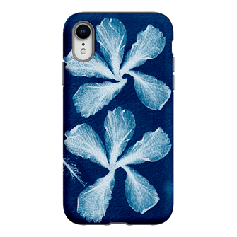 Hibiscus Cyanotype Printed Phone Cases iPhone XR / Armoured by Sally Hungerford - The Dairy