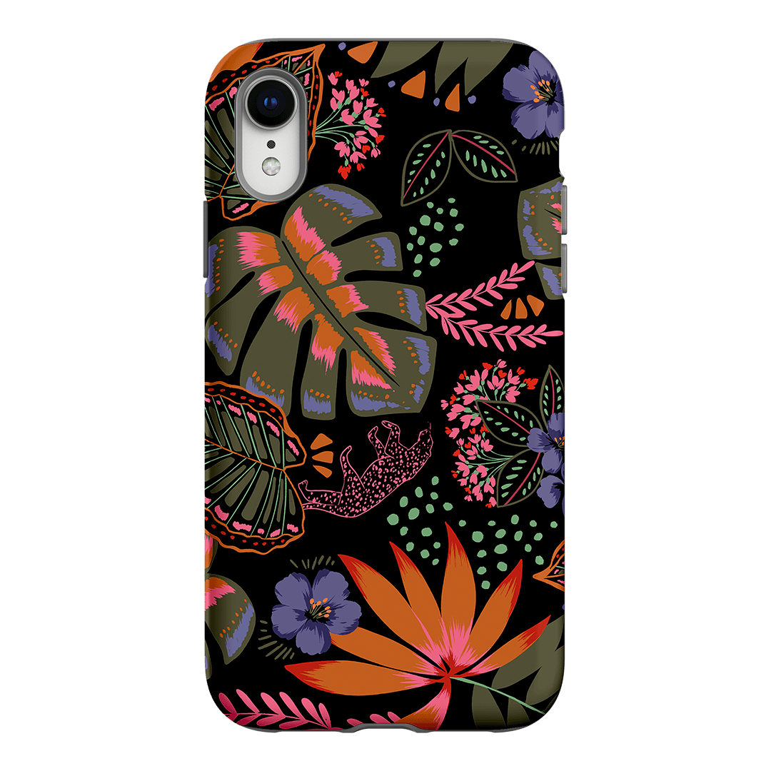 Jungle Leopard Printed Phone Cases iPhone XR / Armoured by Charlie Taylor - The Dairy