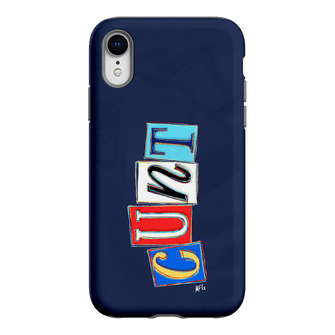 Lil Cnts Blue Printed Phone Cases iPhone XR / Armoured by Margarbs Art - The Dairy