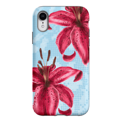 Lillies Printed Phone Cases iPhone XR / Armoured by Sally Hungerford - The Dairy