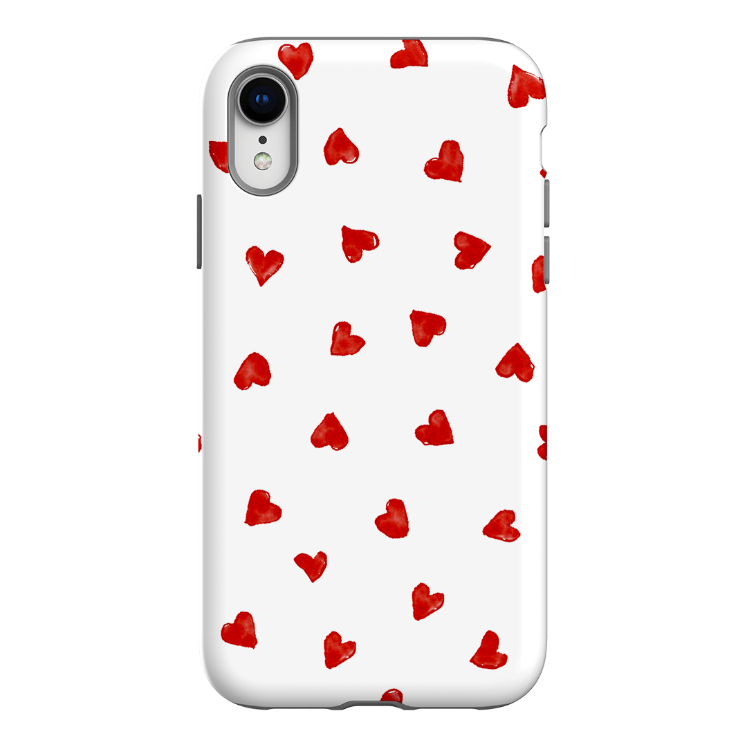 Love Hearts Printed Phone Cases iPhone XR / Armoured by Oak Meadow - The Dairy