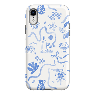 Mediterranean Wave Printed Phone Cases iPhone XR / Armoured by Charlie Taylor - The Dairy