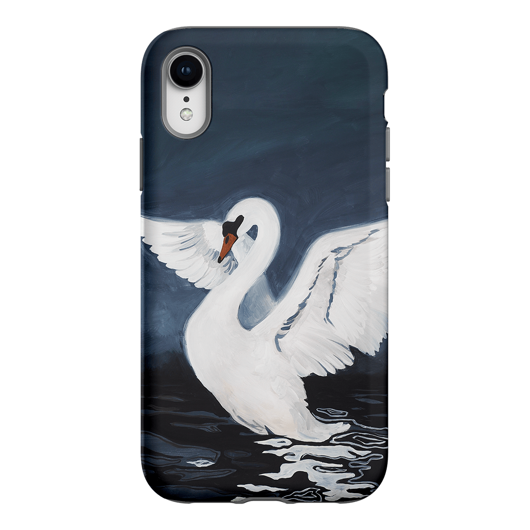 Midnight Swan Printed Phone Cases iPhone XR / Armoured by Lisa Hu - The Dairy