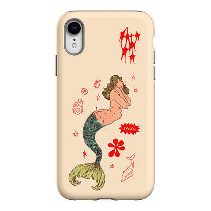 Mimi Cream Printed Phone Cases iPhone XR / Armoured by Easty Beasty - The Dairy