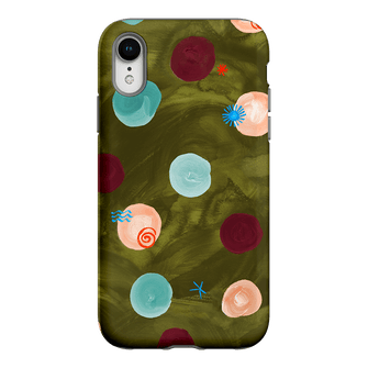 Olive Spot Printed Phone Cases iPhone XR / Armoured by Charlie Taylor - The Dairy