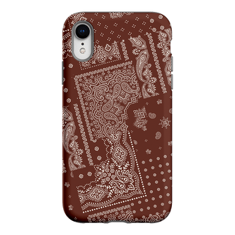 Paisley Cinnamon Printed Phone Cases iPhone XR / Armoured by The Dairy - The Dairy