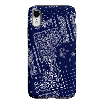 Paisley Indigo Printed Phone Cases iPhone XR / Armoured by The Dairy - The Dairy