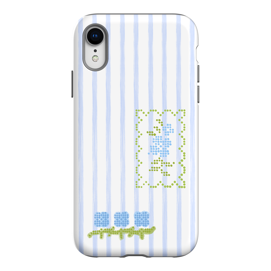 Patchwork Blue Printed Phone Cases iPhone XR / Armoured by Kayla Carr - The Dairy