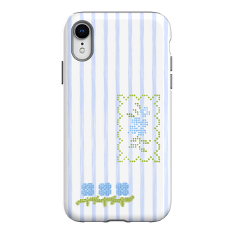 Patchwork Blue Printed Phone Cases iPhone XR / Armoured by Kayla Carr - The Dairy