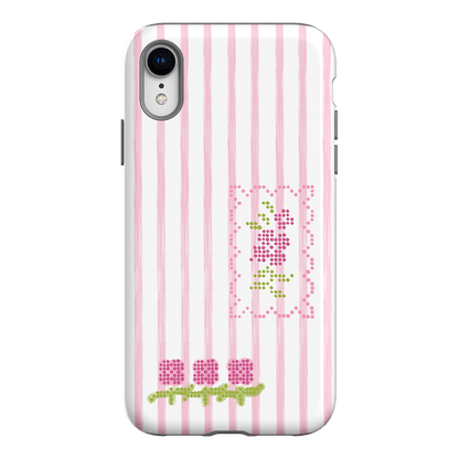Patchwork Pink Printed Phone Cases iPhone XR / Armoured by Kayla Carr - The Dairy