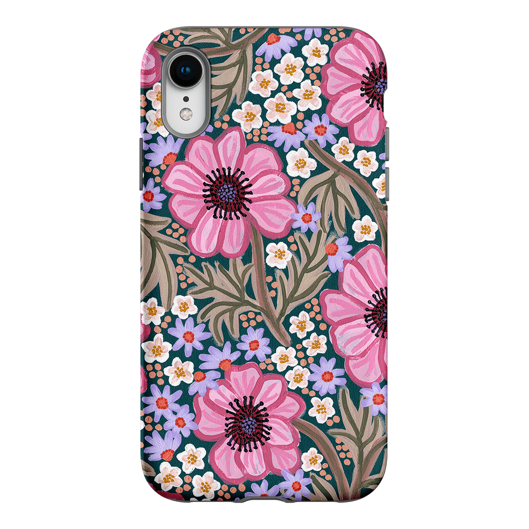 Pretty Poppies Printed Phone Cases iPhone XR / Armoured by Amy Gibbs - The Dairy