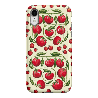 Red Tomatoes Printed Phone Cases iPhone XR / Armoured by BG. Studio - The Dairy