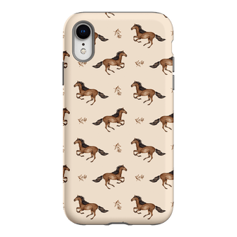Running Horse Printed Phone Cases iPhone XR / Armoured by Kasiags Art - The Dairy