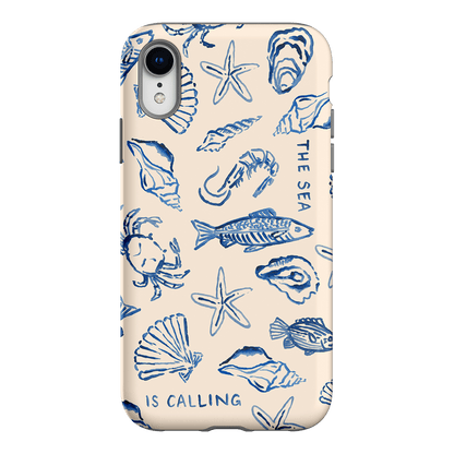 Sea Call Printed Phone Cases iPhone XR / Armoured by Cass Deller - The Dairy