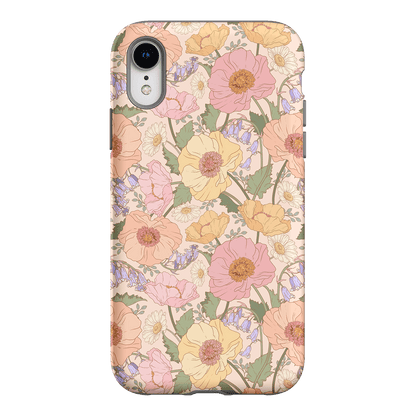 Spring Poppy Printed Phone Cases iPhone XR / Armoured by Kasiags Art - The Dairy