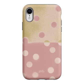 Strawberry Polka Dot Printed Phone Cases iPhone XR / Armoured by Jasmine Dowling - The Dairy