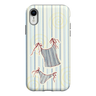 Stripe Tankini Printed Phone Cases iPhone XR / Armoured by Kayla Carr - The Dairy