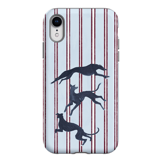 Stripey Hounds Printed Phone Cases iPhone XR / Armoured by Lisa Hu - The Dairy