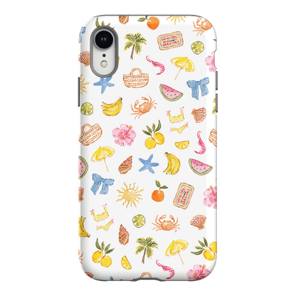 Summer Icons Printed Phone Cases iPhone XR / Armoured by Cass Deller - The Dairy