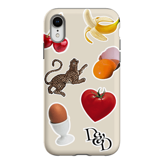 Sunday Stickers Cream Printed Phone Cases iPhone XR / Armoured by Desmond & Dempsey - The Dairy
