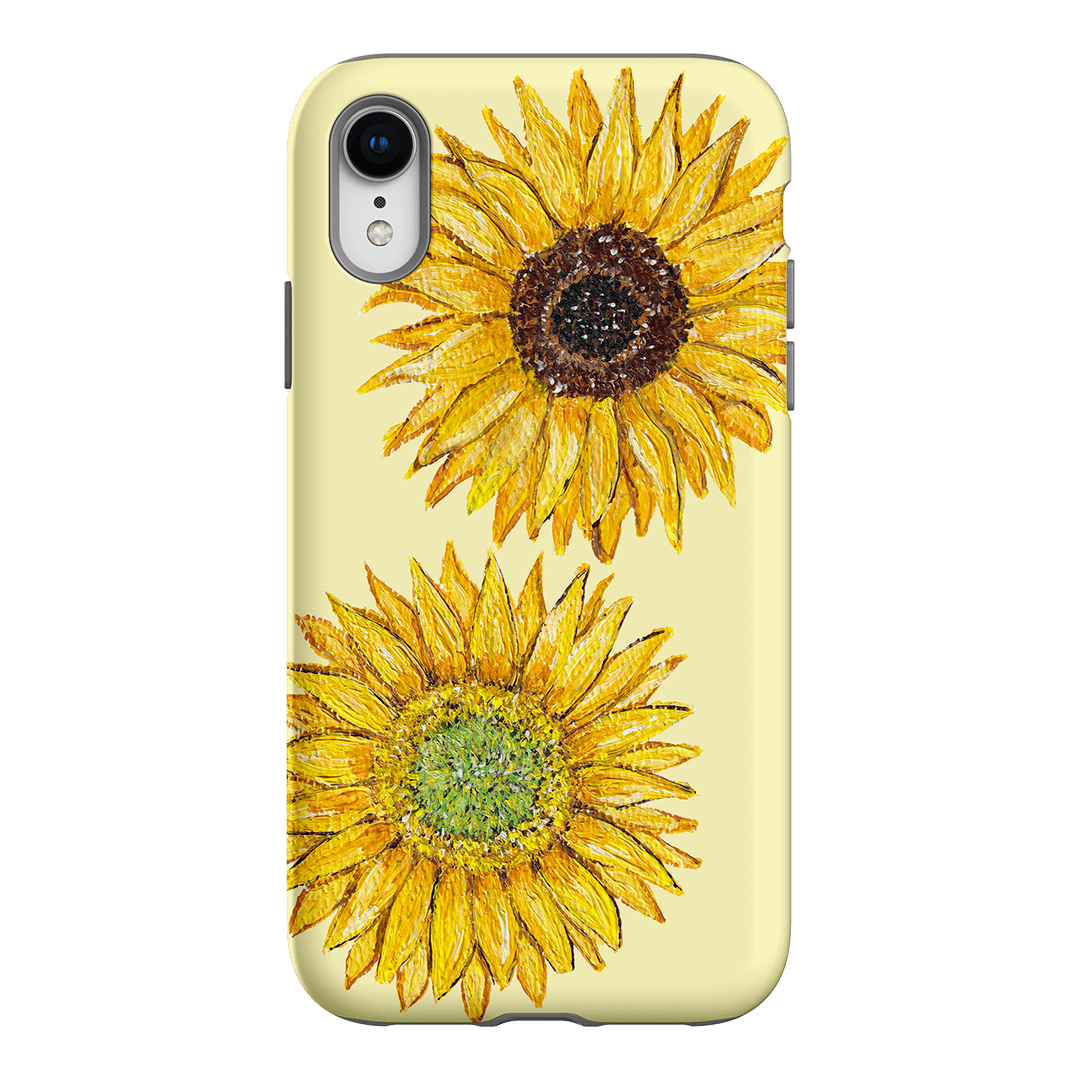 Sunflower Yellow Printed Phone Cases iPhone XR / Armoured by BG. Studio - The Dairy